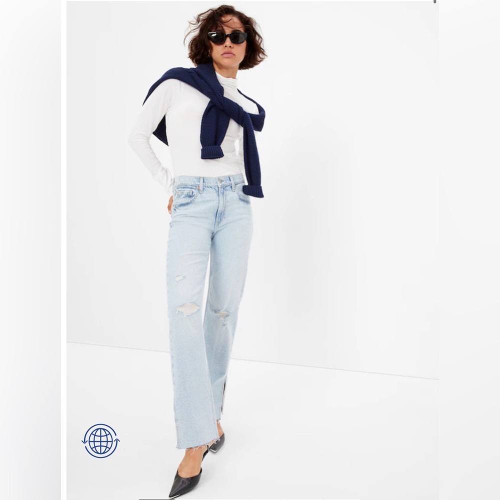 Mid Rise Organic Cotton '90s Loose Jeans